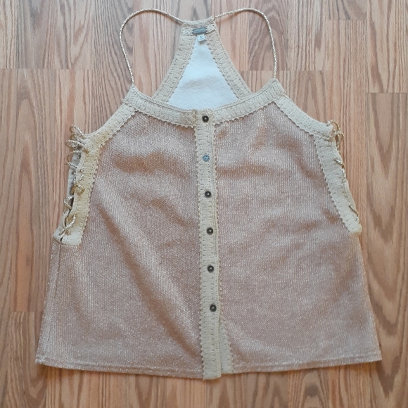 Gimmicks Shimmery Tank L - Picture 3 of 7